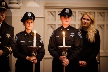 Mass for Public Safety Personnel and their Families celebrated by Cardinal Seán P. O'Malley at the Cathedral of the Holy Cross Oct. 9, 2016. Pilot photo/ Gregory L. Tracy 