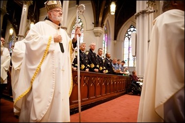 Mass for Public Safety Personnel and their Families celebrated by Cardinal Seán P. O'Malley at the Cathedral of the Holy Cross Oct. 9, 2016. Pilot photo/ Gregory L. Tracy 