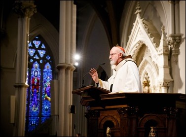 Mass for Public Safety Personnel and their Families celebrated by Cardinal Seán P. O'Malley at the Cathedral of the Holy Cross Oct. 9, 2016. Pilot photo/ Gregory L. Tracy 