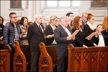 Cardinal O’Malley celebrates the annual Red Mass for members of the legal profession Oct. 30, 2016 at the Cathedral of the Holy Cross. Pilot photo/ Gregory L. Tracy 