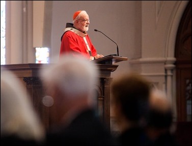 Cardinal O’Malley celebrates the annual Red Mass for members of the legal profession Oct. 30, 2016 at the Cathedral of the Holy Cross. Pilot photo/ Gregory L. Tracy 