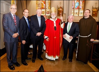 Cardinal O’Malley celebrates the annual Red Mass for members of the legal profession Oct. 30, 2016 at the Cathedral of the Holy Cross. Pilot photo/ Gregory L. Tracy 