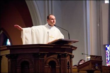 Altar Server Appreciation Mass celebrated at the Cathedral of the Holy Cross Oct. 29, 2016. Pilot photo/ Mark Labbe 