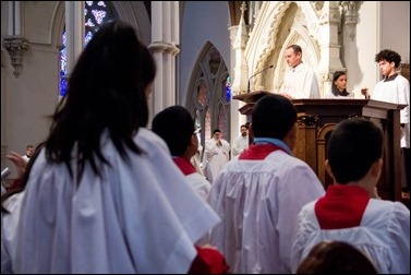 Altar Server Appreciation Mass celebrated at the Cathedral of the Holy Cross Oct. 29, 2016. Pilot photo/ Mark Labbe 