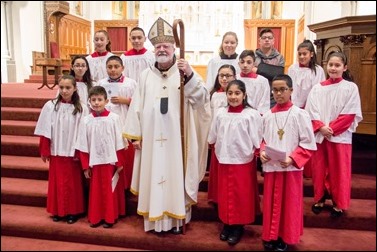 Altar Server Appreciation Mass celebrated at the Cathedral of the Holy Cross Oct. 29, 2016. Pilot photo/ Mark Labbe 