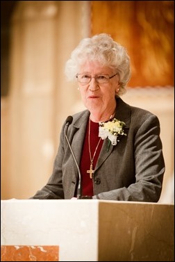 Mass for Women Religious Jubilarians at St. Theresa Parish, West Roxbury, Oct. 30, 2016. Pilot photo/ Gregory L. Tracy 