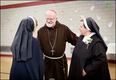 Mass for Women Religious Jubilarians at St. Theresa Parish, West Roxbury, Oct. 30, 2016. Pilot photo/ Gregory L. Tracy 