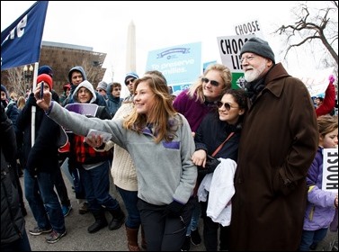 Cardinal Sean P. O’Malley participates in the 44th annual March for Life in Washington, D.C., Jan. 27, 2017. The cardinal has participated in every march since its inception in 1973. Pilot photo/ Gregory L. Tracy 