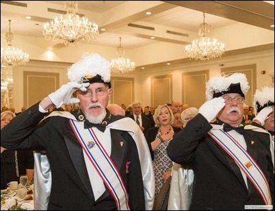 Mass. State Council Knights of Columbus Patriot’s Day Dinner and Lantern Award presentation, April 17, 2017 at Sheraton Framingham Hotel. The 2017 Lantern Award recipient was James T. Brett. Photo by Lew Corcoran, Mass. State Council KofC