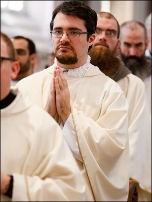 Cardinal Sean P. O’Malley celebrates the annual Chrism Mass at the Cathedral of the Holy Cross April 11, 2017.
Pilot photo/ Gregory L. Tracy 
