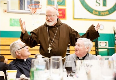 Cardinal Sean P. O’Malley celebrates the annual Chrism Mass at the Cathedral of the Holy Cross April 11, 2017.
Pilot photo/ Gregory L. Tracy 
