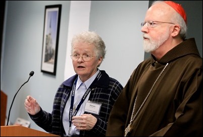 Meeting with superiors of women’s religious communities in the Archdiocese of Boston, April 5, 2017. Pilot photo/ Gregory L. Tracy 