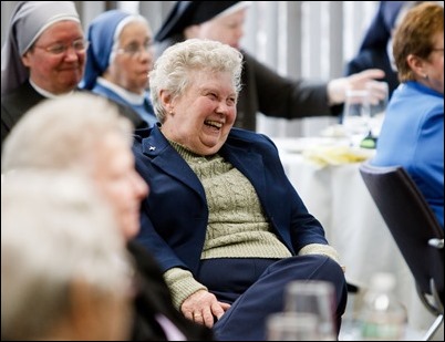 Meeting with superiors of women’s religious communities in the Archdiocese of Boston, April 5, 2017. Pilot photo/ Gregory L. Tracy 