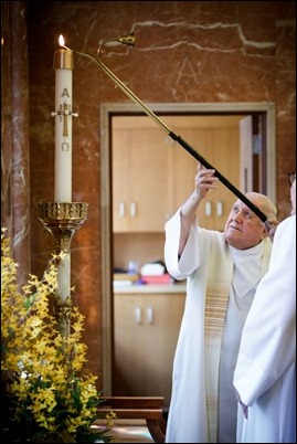 Mass for priests celebrating 50 years of ordination at the archdiocese's Regina Cleri residence May 9, 2017. Pilot photo/ Gregory L. Tracy