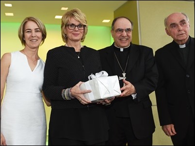 (060817 - Boston, MA) Anne Finucane, of Bank of America, honored by Archdiocese of Boston on Thursday, June 8, 2017. Photo by Arthur Pollock