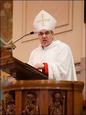 Ordination of transitional deacons for the Archdiocese of Boston, celebrated June 10, 2017 at Holy Name Church, West Roxbury by Bishop Peter J. Uglietto. Pilot photo/ Gregory L. Tracy 