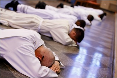 Ordination of transitional deacons for the Archdiocese of Boston, celebrated June 10, 2017 at Holy Name Church, West Roxbury by Bishop Peter J. Uglietto. Pilot photo/ Gregory L. Tracy 