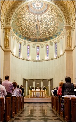 Ordination of transitional deacons for the Archdiocese of Boston, celebrated June 10, 2017 at Holy Name Church, West Roxbury by Bishop Peter J. Uglietto. Pilot photo/ Gregory L. Tracy 