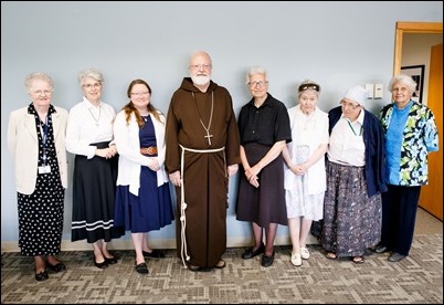 Mass and lunch with consecrated virgins of the archdiocese, Aug. 10, 2017.<br /> Pilot photo/ Gregory L. Tracy <br /> 