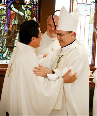 Incardination of Fathers John Chen and Eduardo Marques at the Pastoral Center, Sept. 6, 2017. Pilot photo/ Gregory L. Tracy 