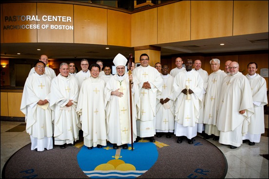 Incardination of Fathers John Chen and Eduardo Marques at the Pastoral Center, Sept. 6, 2017. Pilot photo/ Gregory L. Tracy 