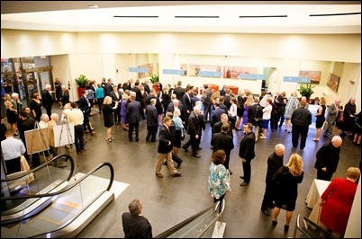 Archdiocese of Boston’s 9th annual Celebration of the Priesthood Dinner featuring speaker Roma Downey held at the Seaport World Trade Center in Boston, Sept. 28, 2017. Pilot photo/ Gregory L. Tracy 