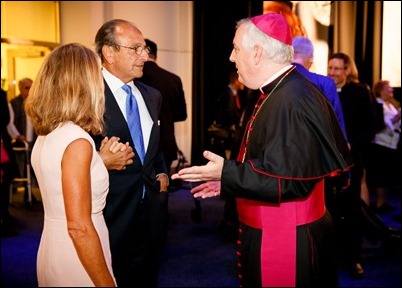 Archdiocese of Boston’s 9th annual Celebration of the Priesthood Dinner featuring speaker Roma Downey held at the Seaport World Trade Center in Boston, Sept. 28, 2017. Pilot photo/ Gregory L. Tracy 