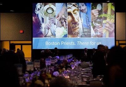 Archdiocese of Boston’s 9th annual Celebration of the Priesthood Dinner featuring speaker Roma Downey held at the Seaport World Trade Center in Boston, Sept. 28, 2017. Pilot photo/ Gregory L. Tracy 