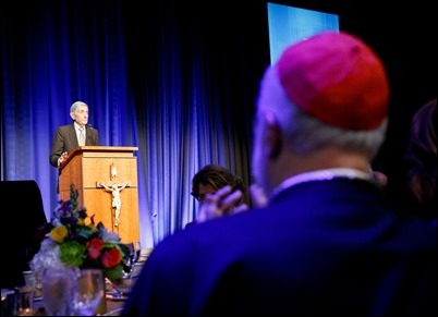 Archdiocese of Boston’s 9th annual Celebration of the Priesthood Dinner featuring speaker Roma Downey held at the Seaport World Trade Center in Boston, Sept. 28, 2017. Pilot photo/ Gregory L. Tracy 