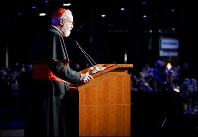 Archdiocese of Boston’s 9th annual Celebration of the Priesthood Dinner featuring speaker Roma Downey held at the Seaport World Trade Center in Boston, Sept. 28, 2017. Pilot photo/ Gregory L. Tracy 