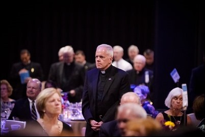 Archdiocese of Boston’s 9th annual Celebration of the Priesthood Dinner featuring speaker Roma Downey held at the Seaport World Trade Center in Boston, Sept. 28, 2017. Pilot photo/ Gregory L. Tracy 