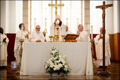 ‘Share the Journey’ Mass at St. Mary Church in Lynn, Sept. 27, 2017. Pilot photo/ Mark Labbe 