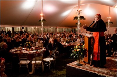 Pope St. John XXIII National Seminary Lawn Party, Sept. 27, 2017. Pilot photo/ Mark Labbe 