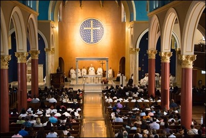 Altar Server Appreciation Mass, Oct. 21, 2017, St. Mary Church in Waltham. Pilot photo/ Kelsey Cronin