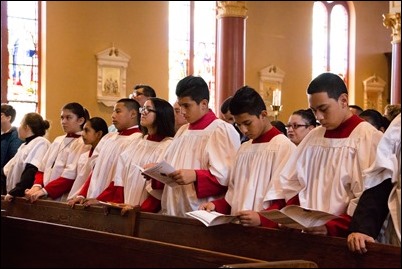 Altar Server Appreciation Mass, Oct. 21, 2017, St. Mary Church in Waltham. Pilot photo/ Kelsey Cronin