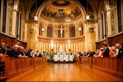 Boston Area Order of Malta annual Mass and Dinner, Oct. 21, 2017 at St. John’s Seminary in Brighton. Pilot photo/ Gregory L. Tracy 