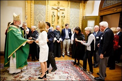 Boston Area Order of Malta annual Mass and Dinner, Oct. 21, 2017 at St. John’s Seminary in Brighton. Pilot photo/ Gregory L. Tracy 