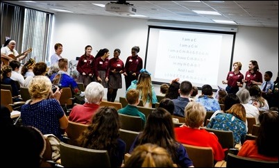 Mission Education Day sponsored by the Missionary Childhood Association in the Archdiocese of Boston’s Pastoral Center, Oct. 11, 2017. Pilot photo/ Gregory L. Tracy 