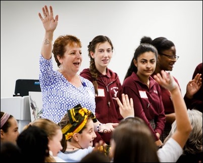 Mission Education Day sponsored by the Missionary Childhood Association in the Archdiocese of Boston’s Pastoral Center, Oct. 11, 2017. Pilot photo/ Gregory L. Tracy 