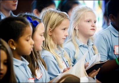 Mission Education Day sponsored by the Missionary Childhood Association in the Archdiocese of Boston’s Pastoral Center, Oct. 11, 2017. Pilot photo/ Gregory L. Tracy 