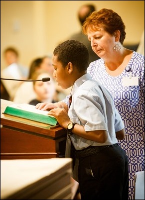 Mission Education Day sponsored by the Missionary Childhood Association in the Archdiocese of Boston’s Pastoral Center, Oct. 11, 2017. Pilot photo/ Gregory L. Tracy 