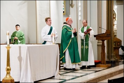 World Mission Sunday Mass, St. Columbkille’s Brighton, Oct. 22, 2017. Pilot photo/ Mark Labbe