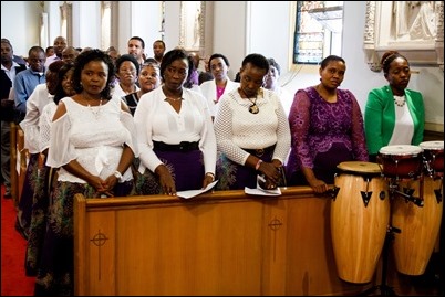 World Mission Sunday Mass, St. Columbkille’s Brighton, Oct. 22, 2017. Pilot photo/ Mark Labbe