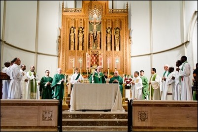 World Mission Sunday Mass, St. Columbkille’s Brighton, Oct. 22, 2017. Pilot photo/ Mark Labbe