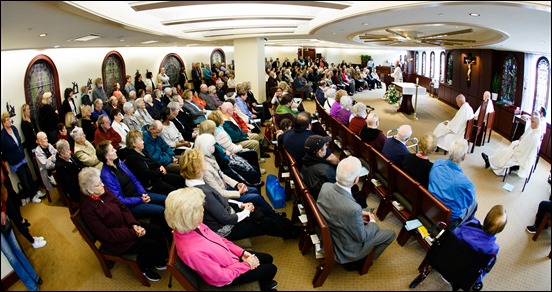 All Saints Day Mass at the Archdiocese of Boston’s Pastoral Center Nov. 1, 2017. Pilot photo/ Gregory L. Tracy 