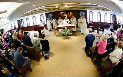 All Saints Day Mass at the Archdiocese of Boston’s Pastoral Center Nov. 1, 2017. Pilot photo/ Gregory L. Tracy 