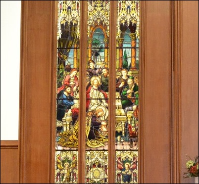 Panels on New Sanctuary Left Side