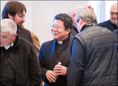 Fall Presbyteral Convocation, St. Julia’s in Weston, Nov. 27, 2017. Pilot photo/ Gregory L. Tracy 