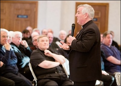 Fall Presbyteral Convocation, St. Julia’s in Weston, Nov. 27, 2017. Pilot photo/ Gregory L. Tracy 