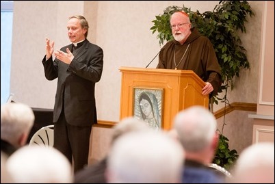 Fall Presbyteral Convocation, St. Julia’s in Weston, Nov. 27, 2017. Pilot photo/ Gregory L. Tracy 